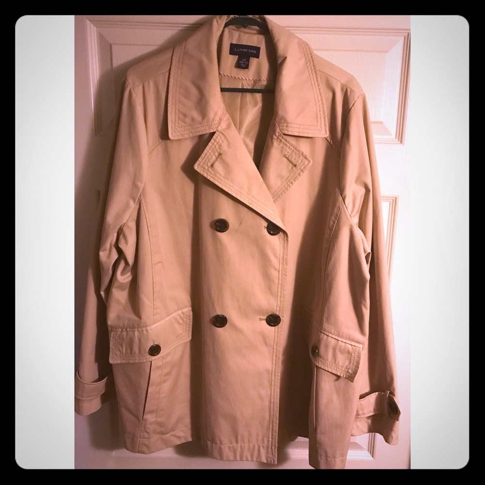 Lands end 2XL raincoat. Gently used.